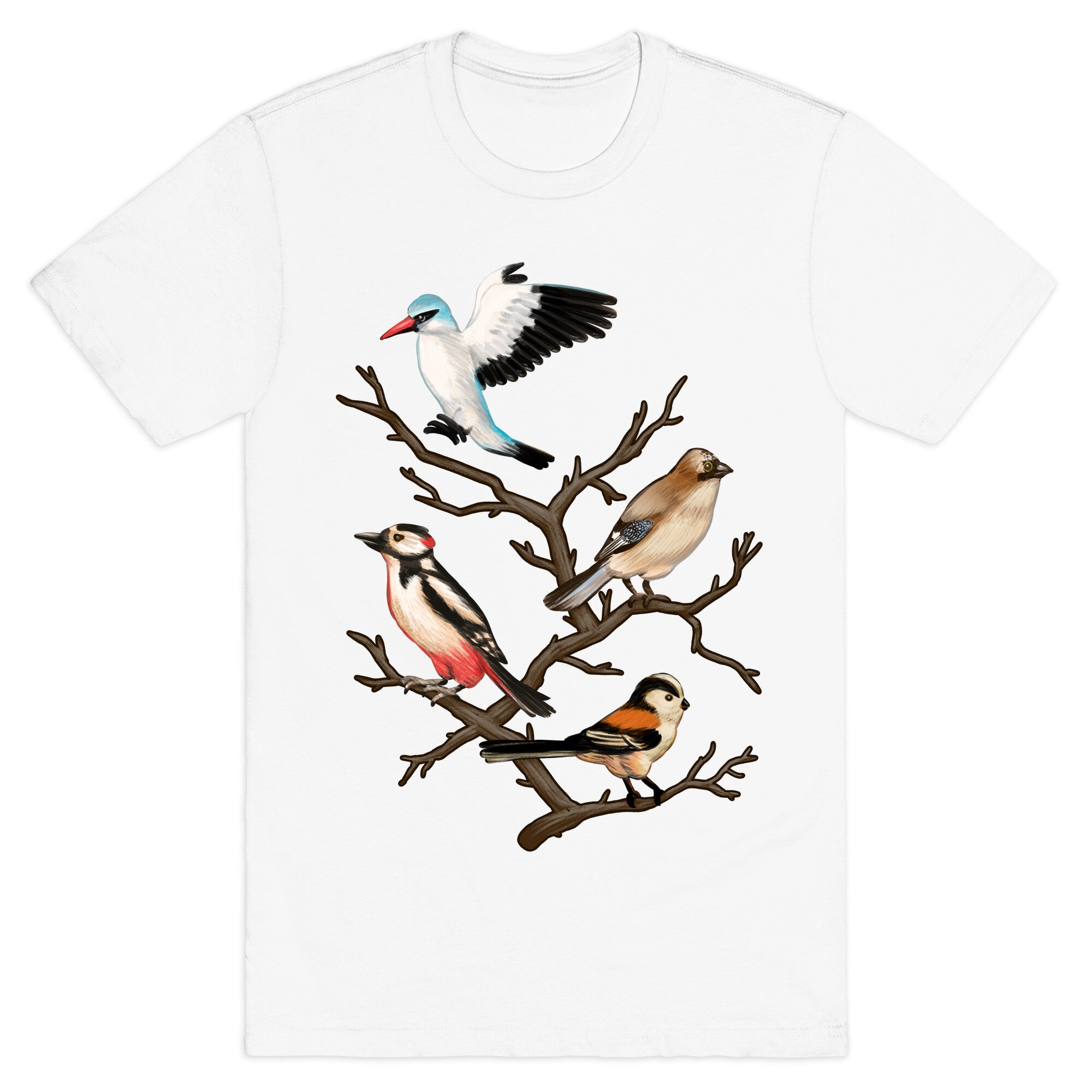 Woodland Birds T-Shirt